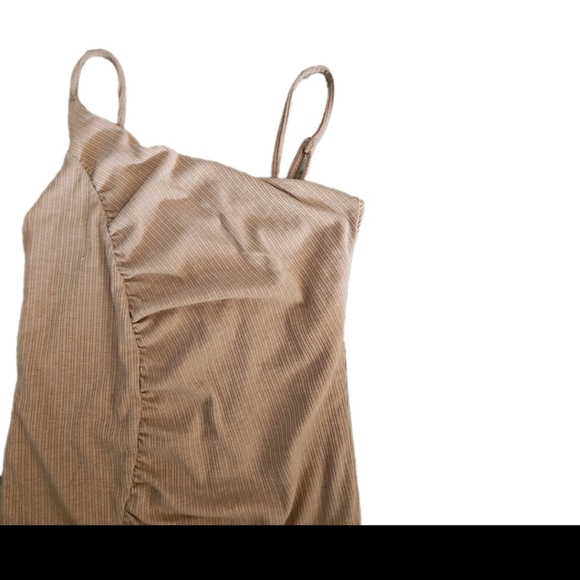 Lovers + Friends Womens Donovan Bodysuit in Tan S - Picture 6 of 12